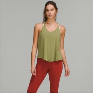 lululemon Olive Green Tank Top